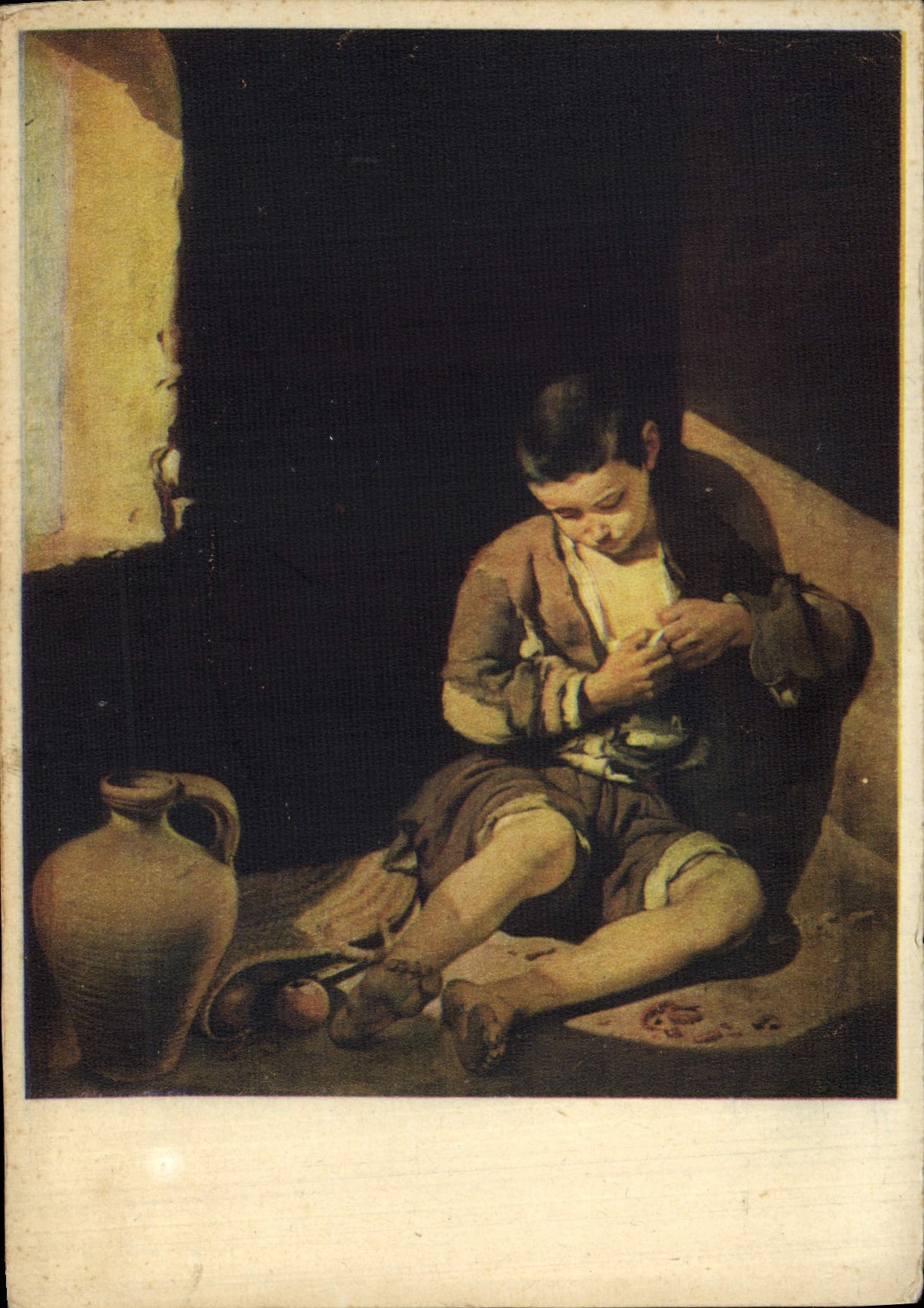 MODERN CARD Murillo the Beggar