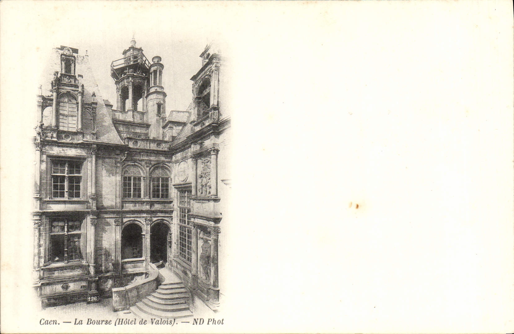 CPA Caen La Bourse Hotel de Valois