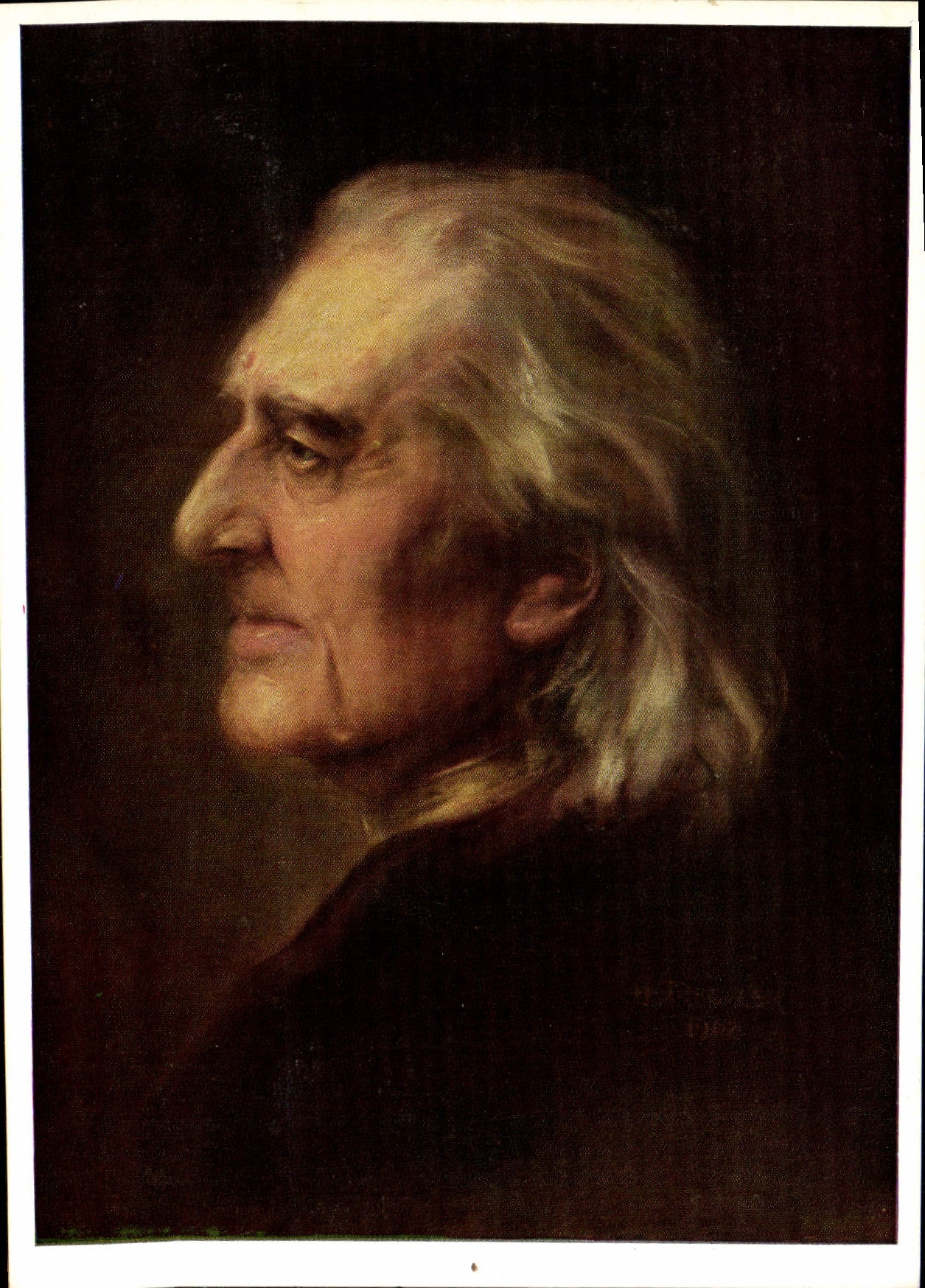 POSTAL MODERNA Francisco Liszt H Torrgler