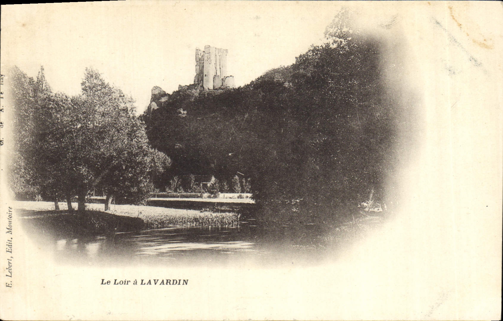 VINTAGE POSTCARD Solesmes the Dormouse has Lavardin