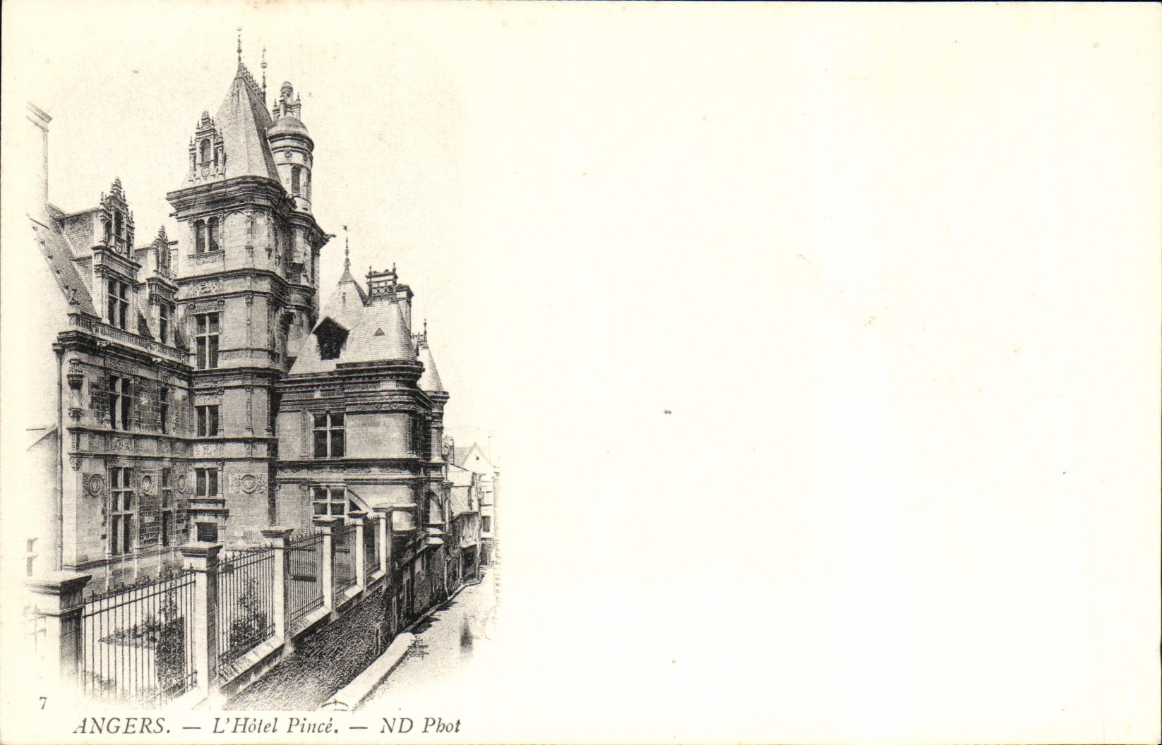 CPA Angers L'Hotel Pince