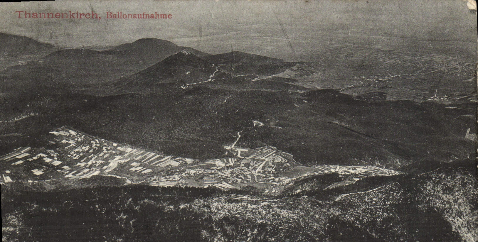 POSTAL Thannekirche de la VENDIMIA