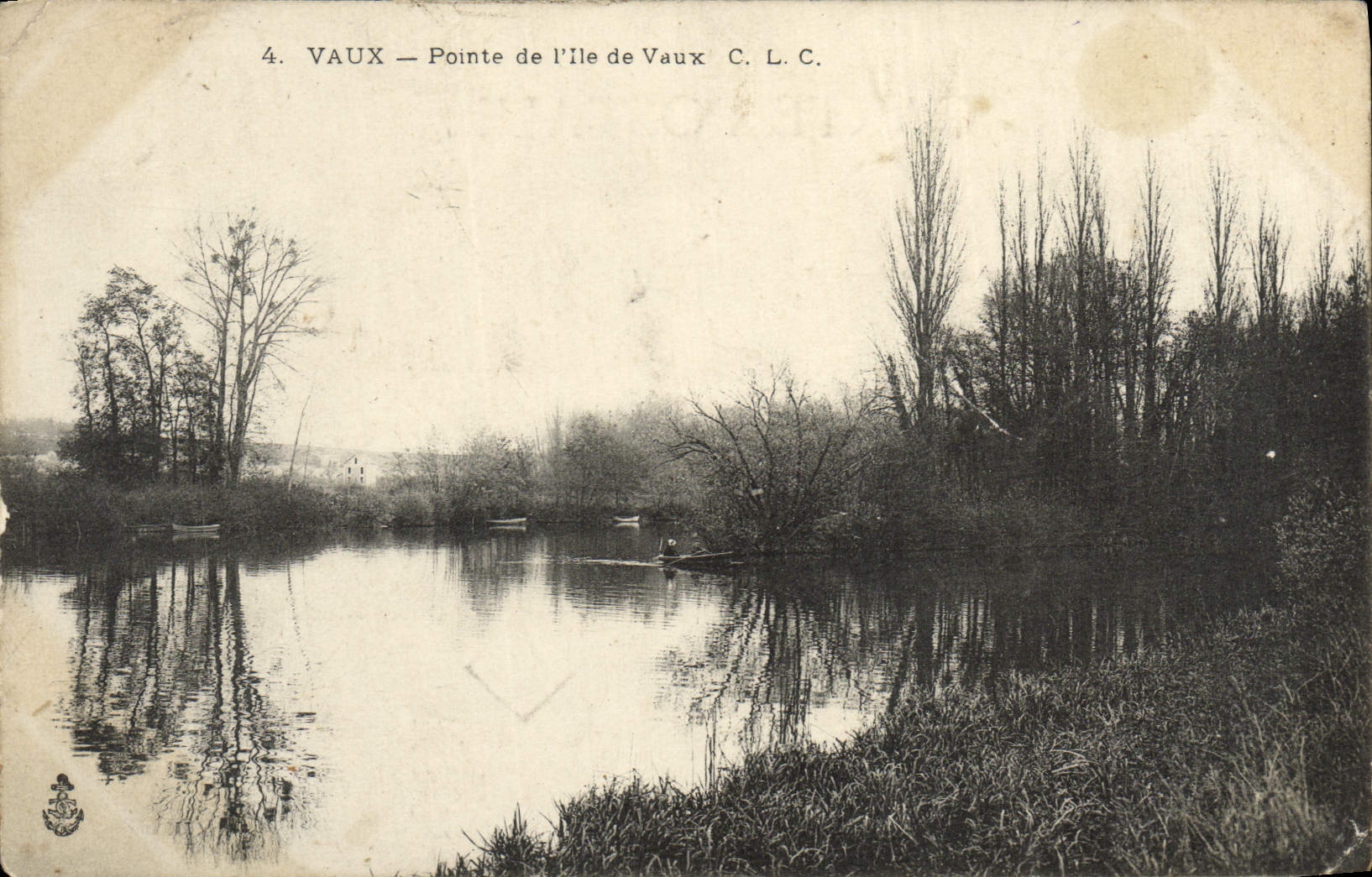VINTAGE POSTCARD Vaux Point of the island of Be worth