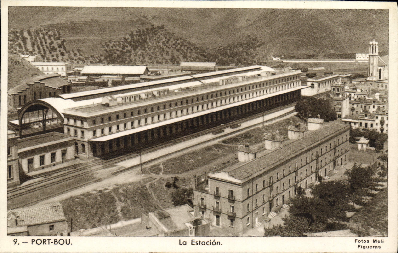 CPA Port Bou La Estacion