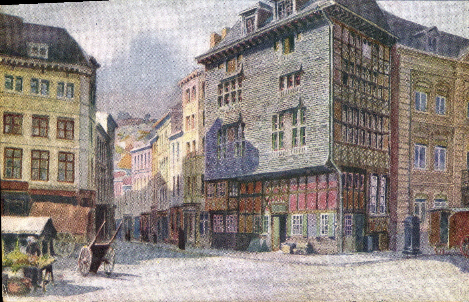 CPA Liege Quai de la Batte