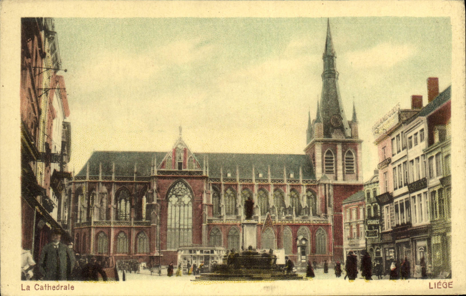 CPA Liege La Cathedrale