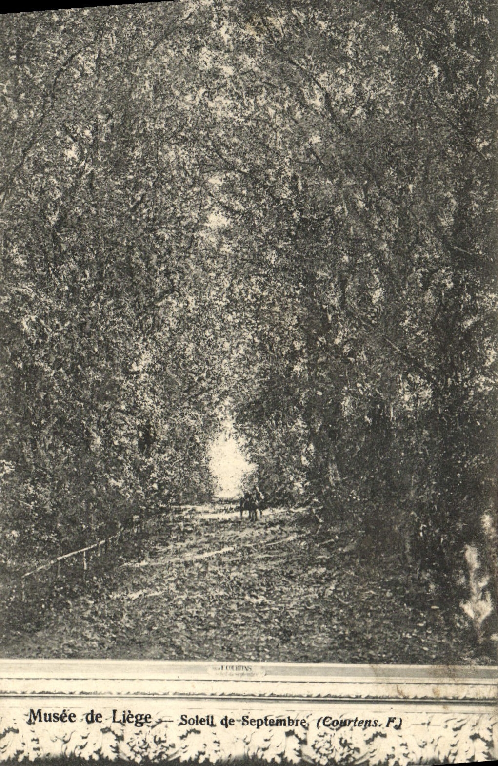 CPA Musee de Liege Soleil de Septembre