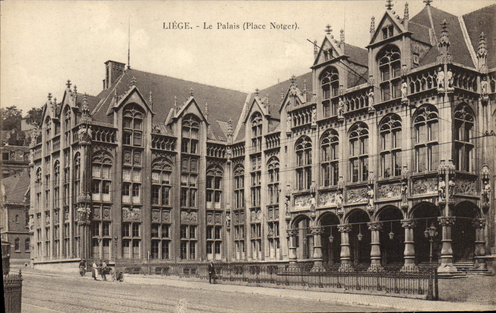 CPA Liege Le Palais Palais Notger