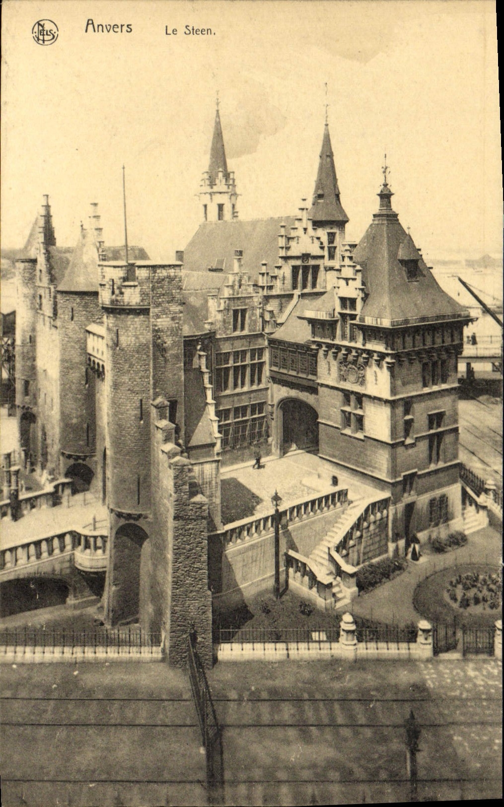 CPA Anvers Le Steen