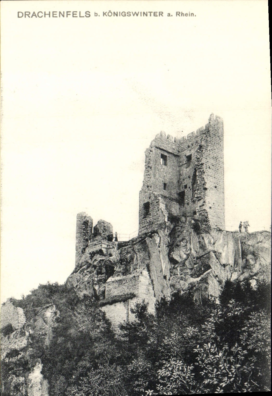 CPA Drachenfels Konigswinter A Rhein