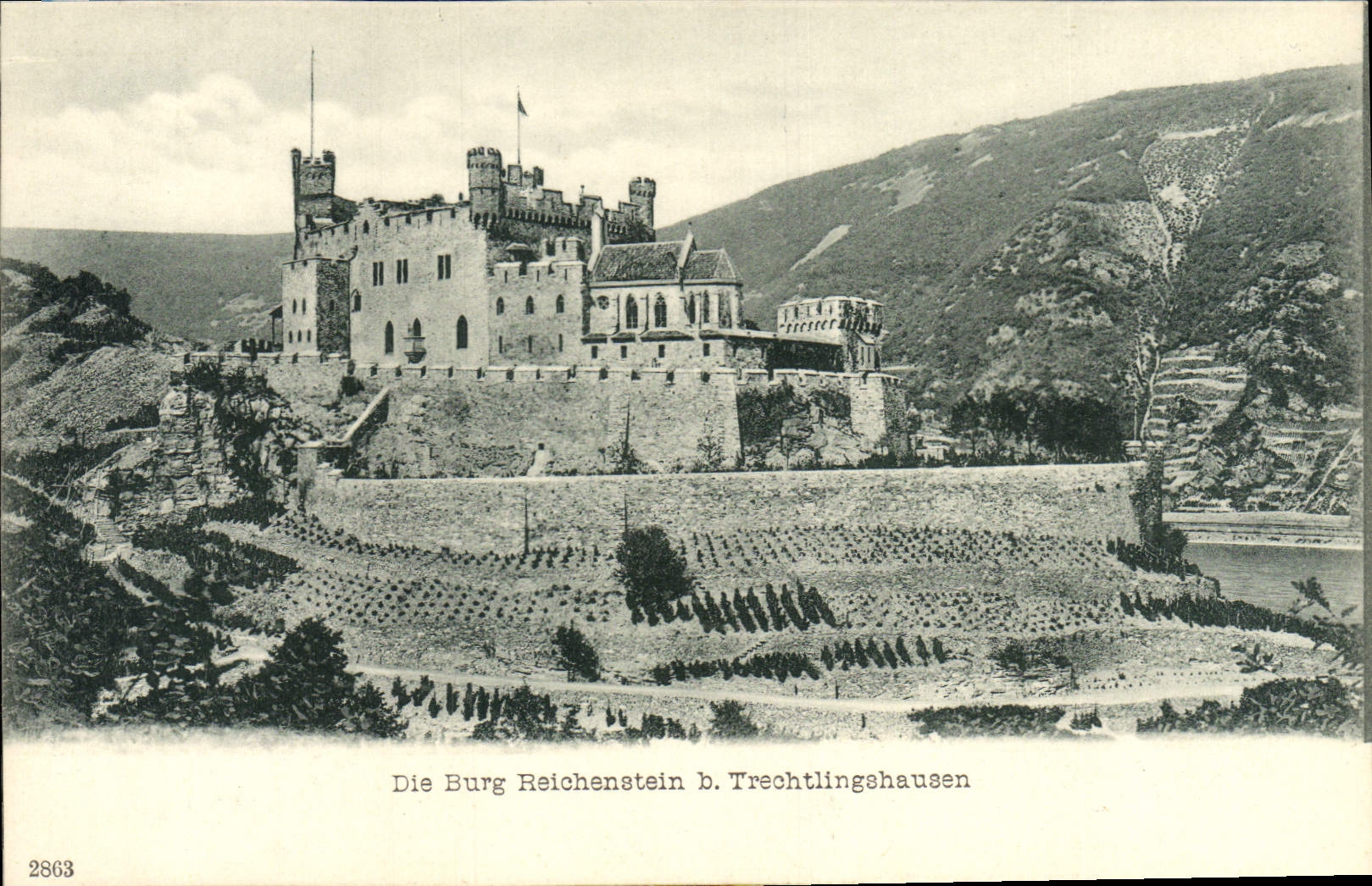 CPA Die Burg Reichenstein B Trechtlingahausen