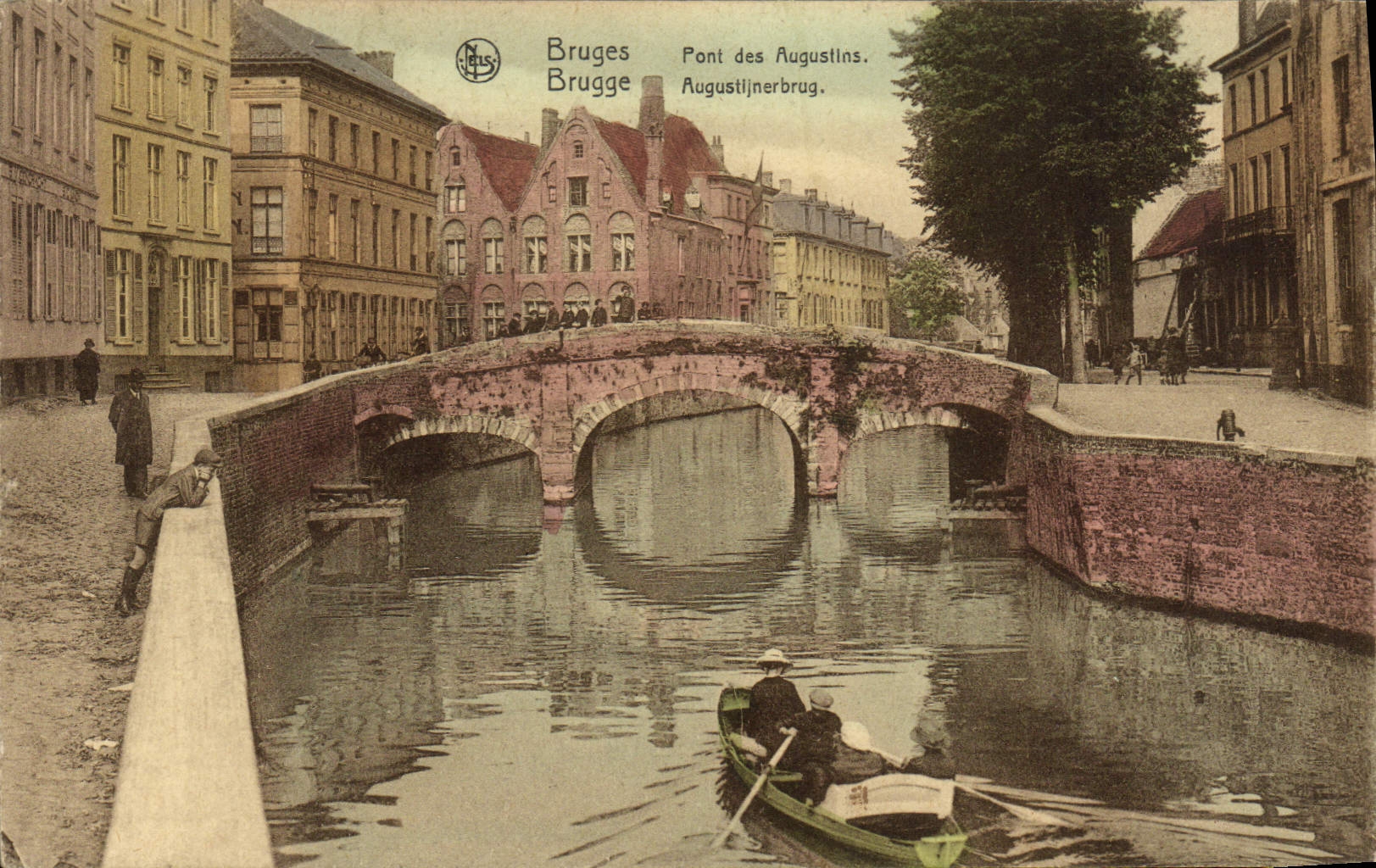 CPA Bruges Pont Des Augustins 