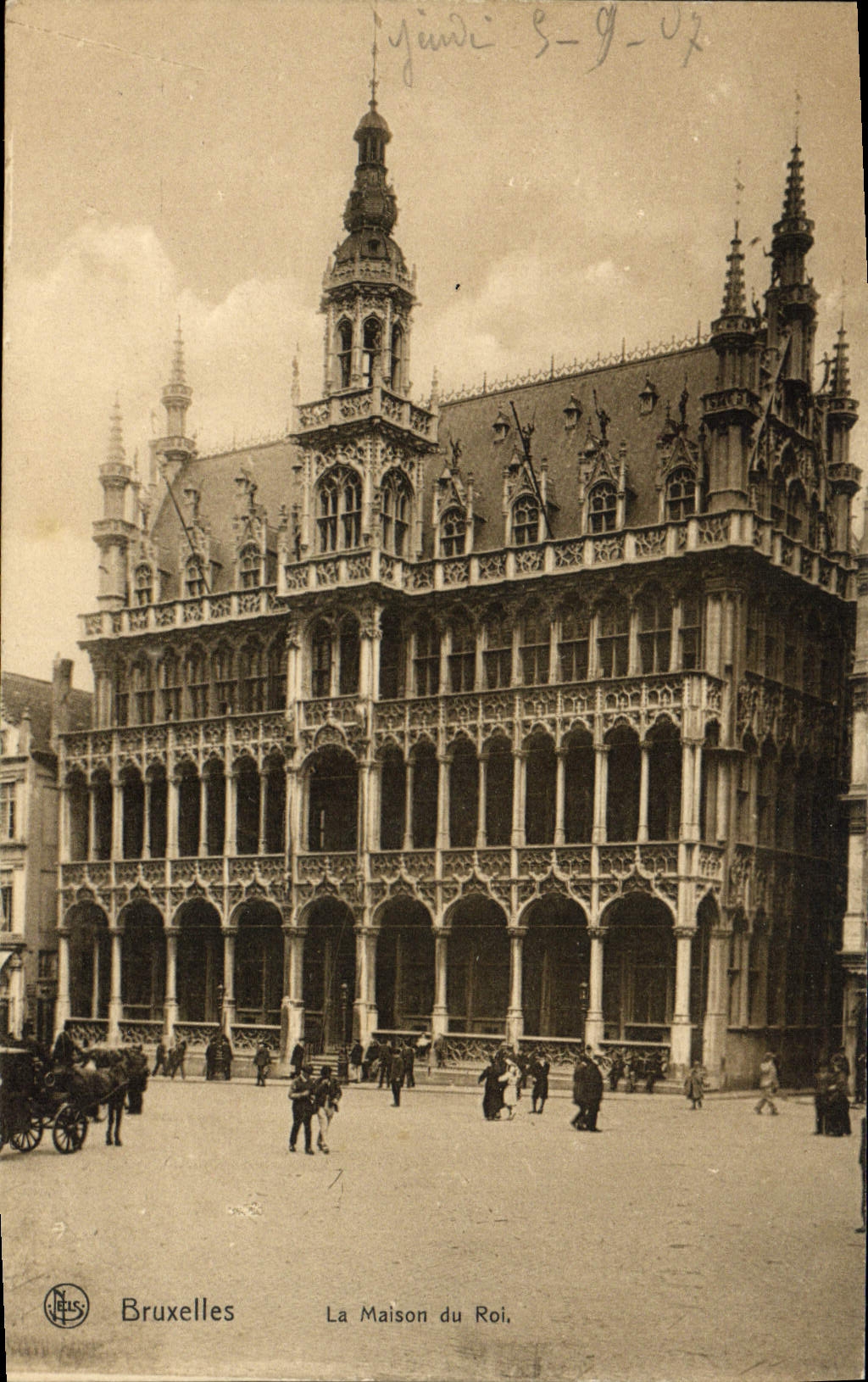 CPA Bruxelles La Maison Du Roi