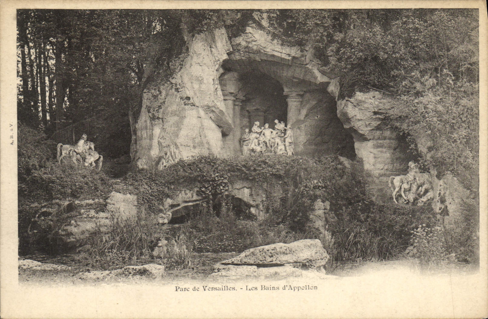 CPA Parc De Versailles Les Bains d'Apollon