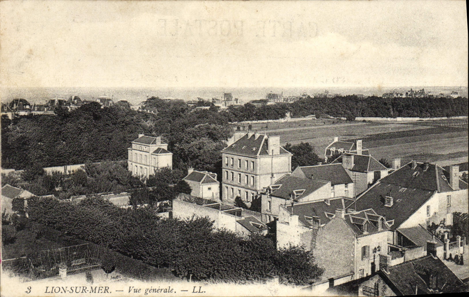CPA Lion Sur Mer Vue Generale
