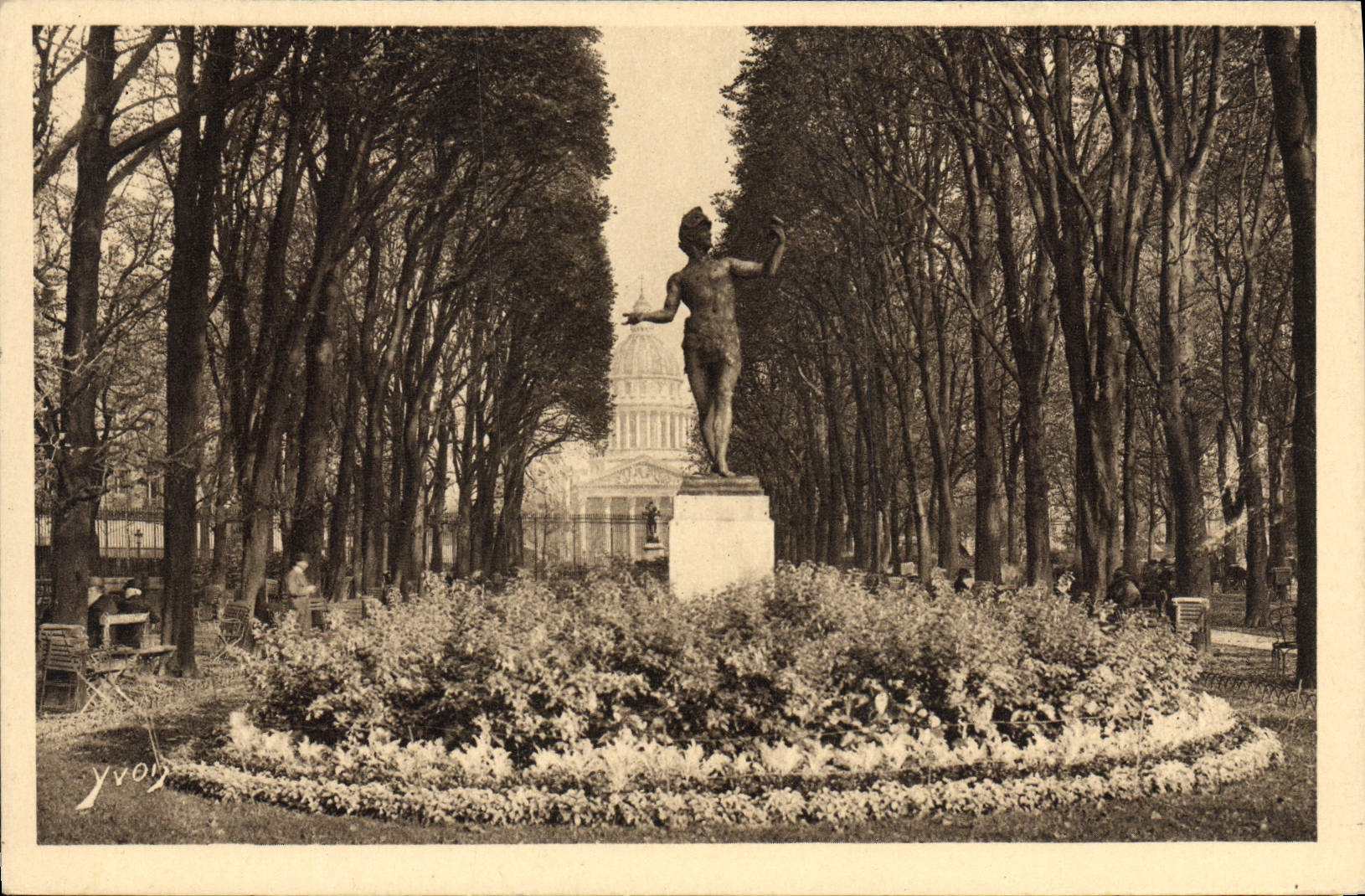 CPA Paris En Flanant Jardin Du Luxembourg 
