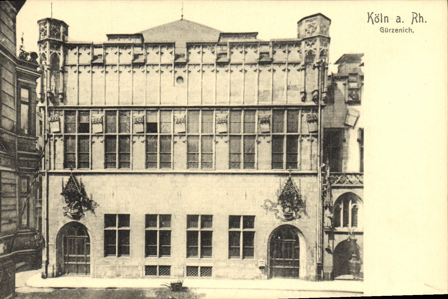 CPA Koln A Rh Gurzenich