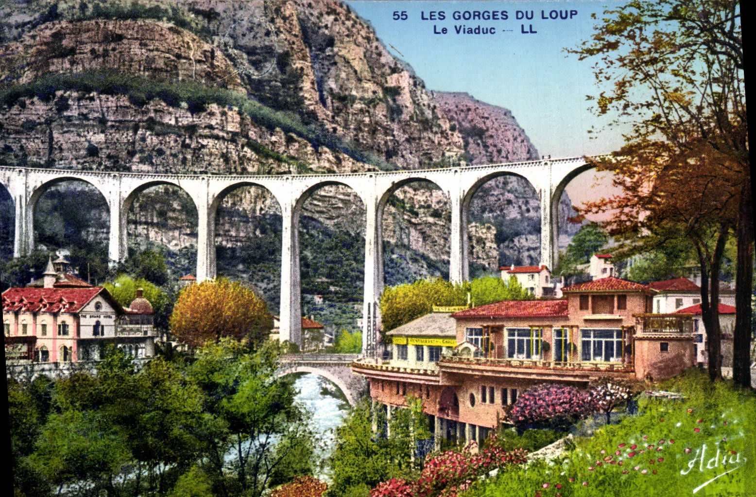 CPA Les Gorges Du Loup Le Viaduc