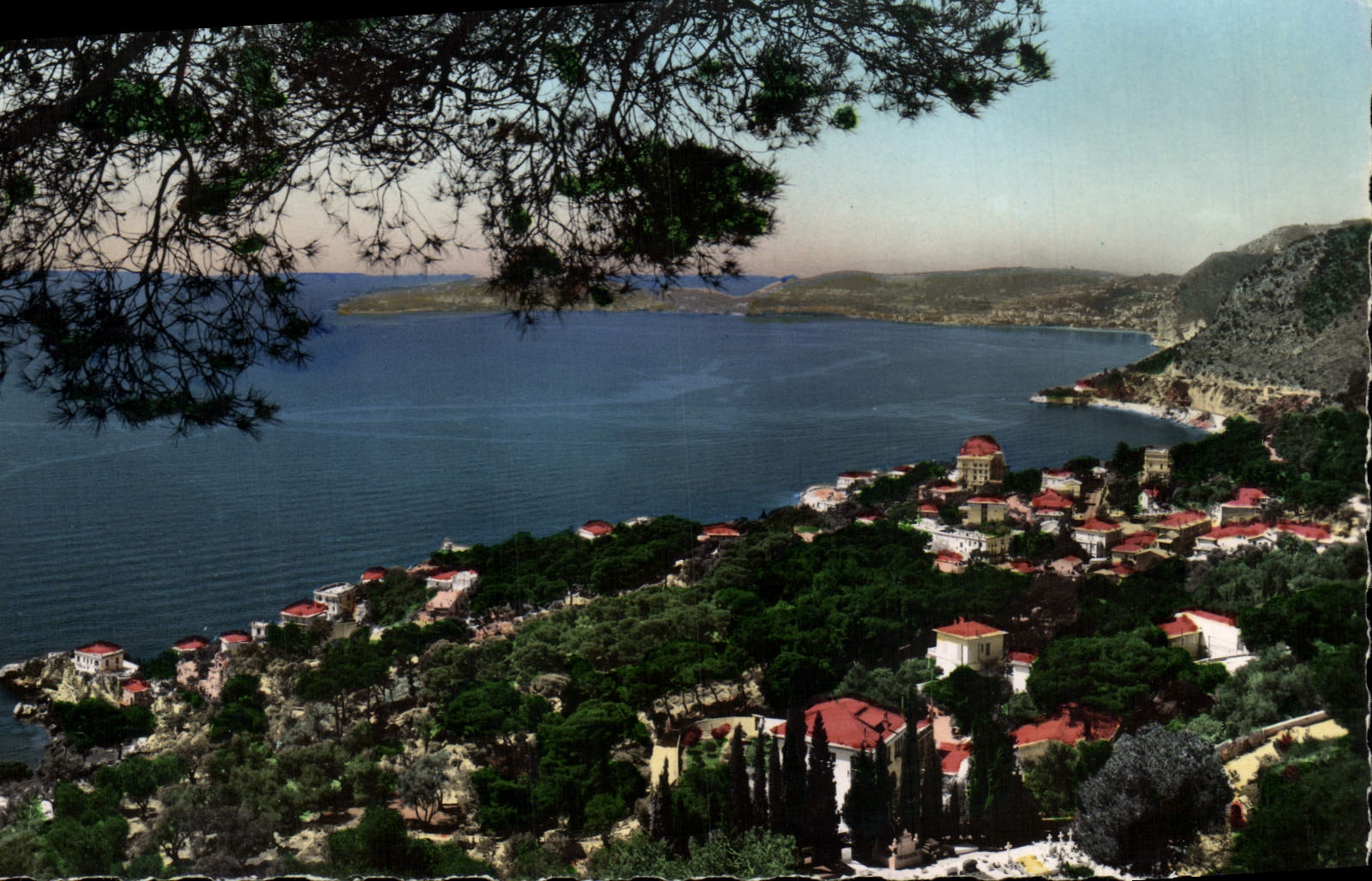 CPM Cap D'Ail Vue Generale Au Fend Le Cap Ferrat