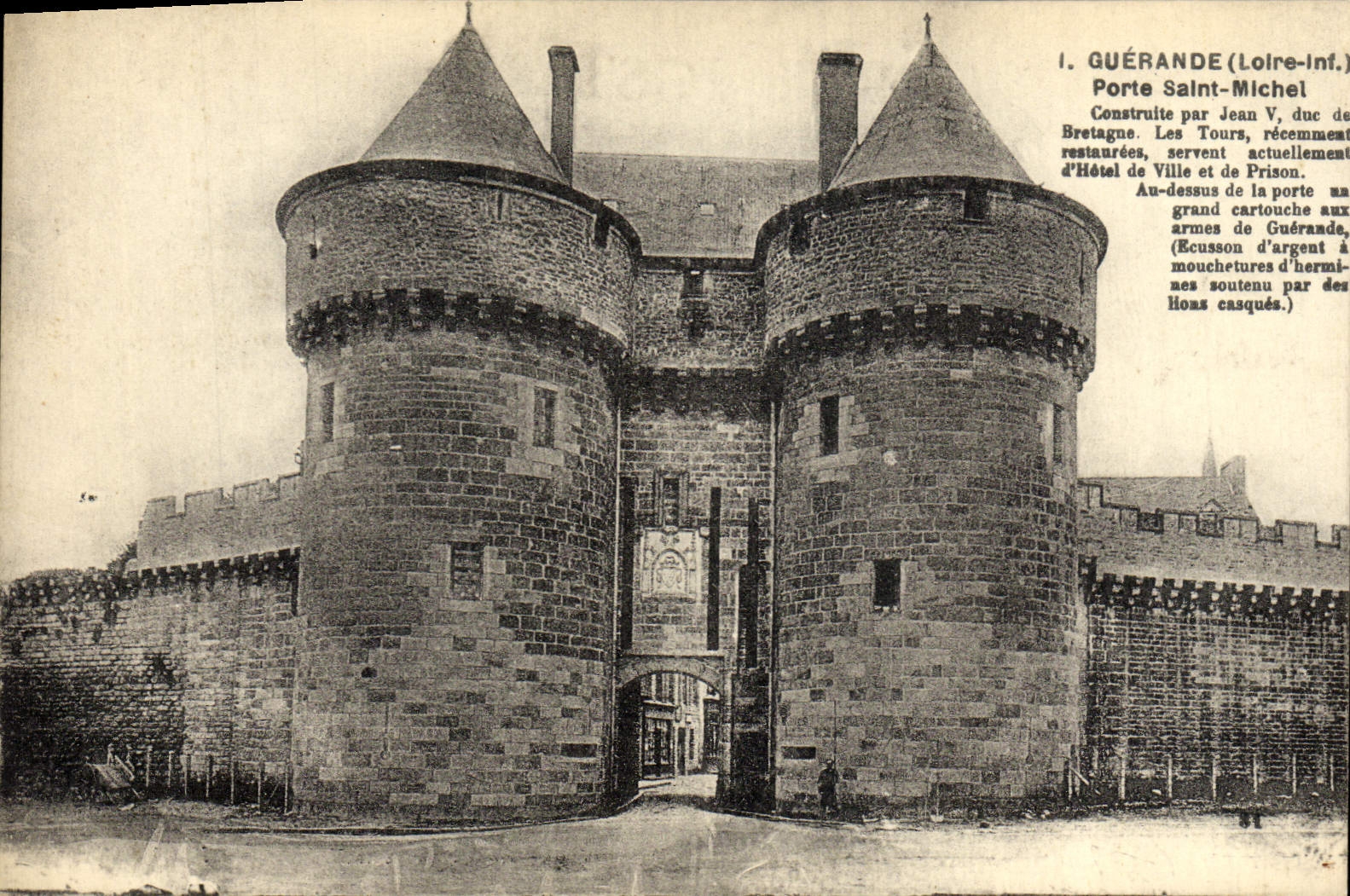 CPA Guerande Porte Saint Michel
