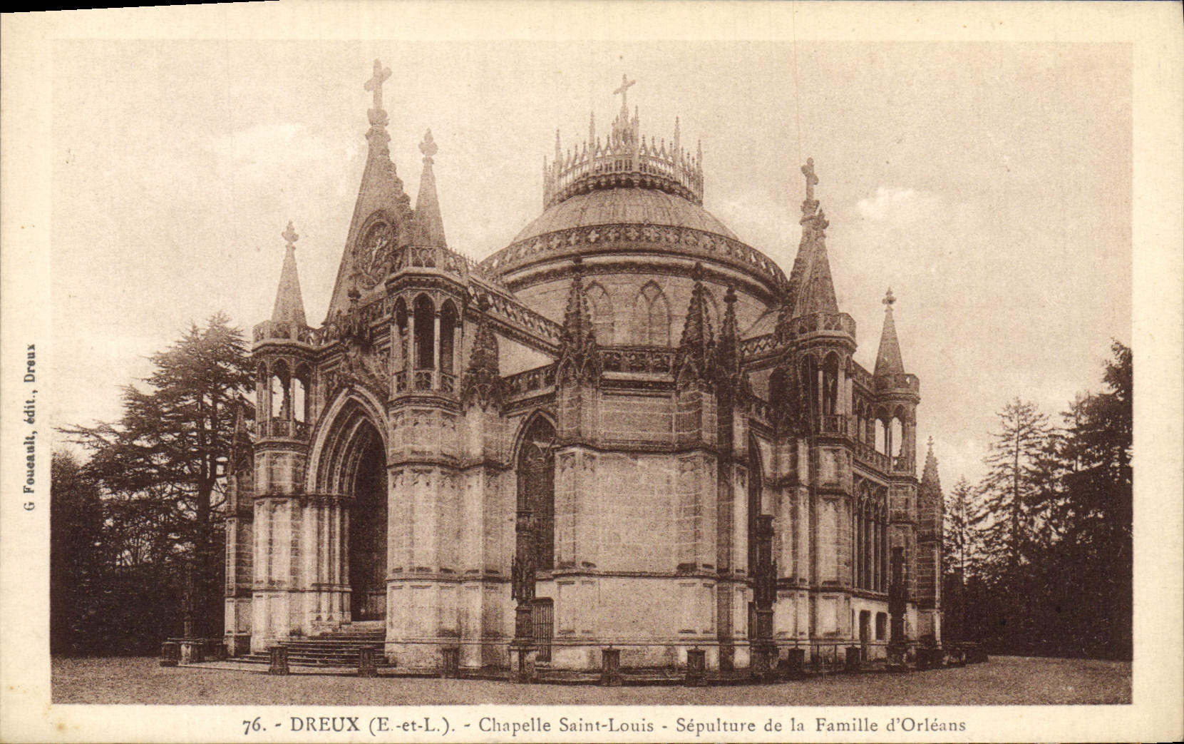 CPA Dreux Chapelle Saint Louis Sepulture De La Famille D'Orleans