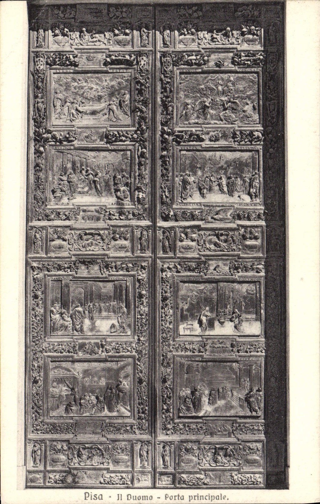 CPA Pisa Duomo Porta Principale