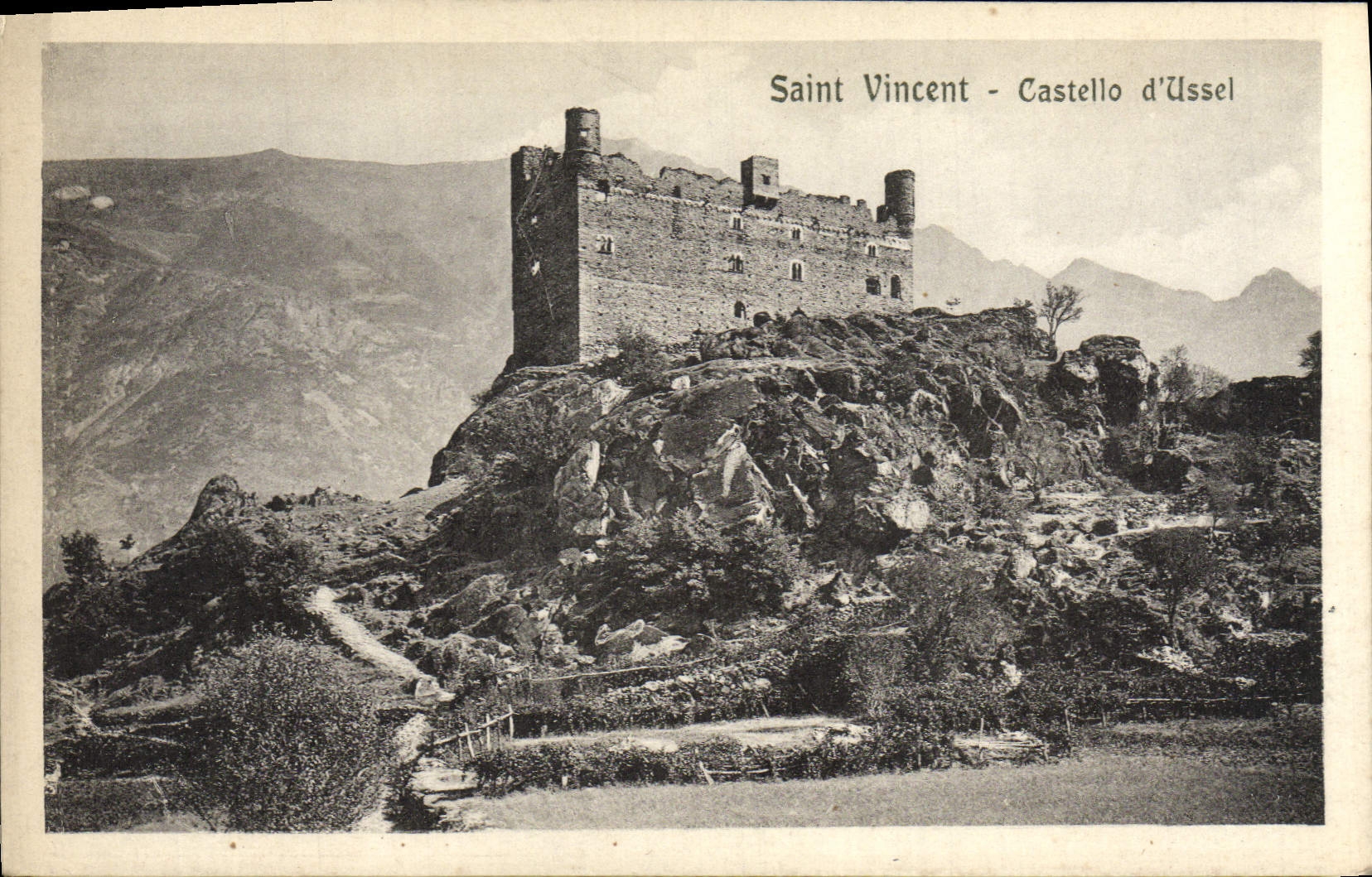 CPA Saint Vincent Castello D'Ussel