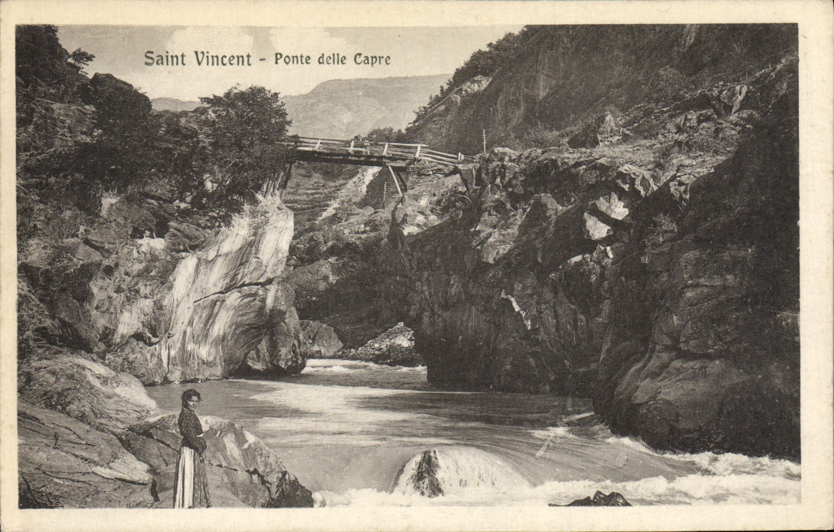 CPA Saint Vincent Ponte Delle Capre