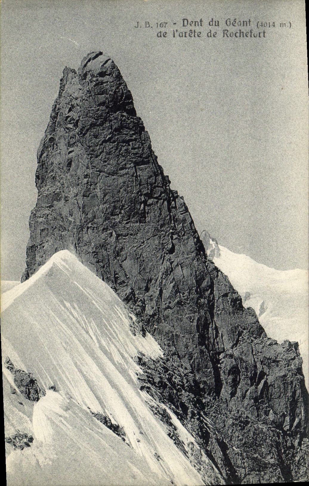 VINTAGE POSTCARD Tooth Of the Giant Of the Edge Of Rochefort