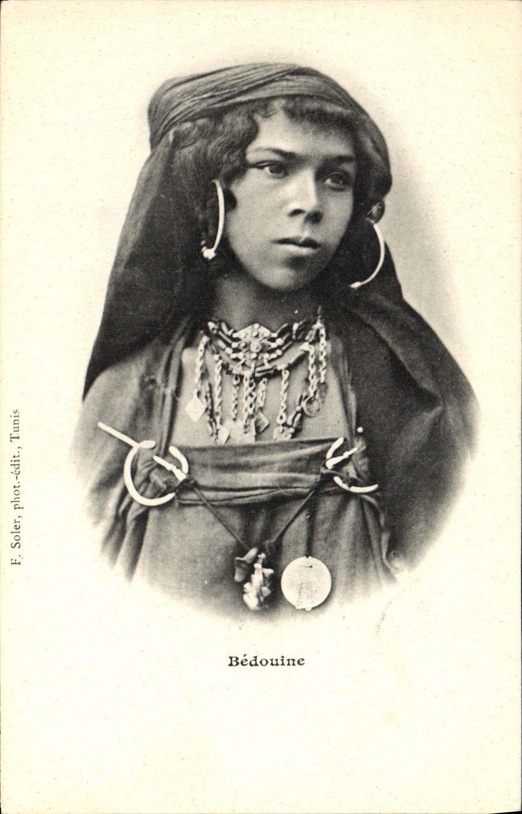 VINTAGE POSTCARD Bedouin Folklore