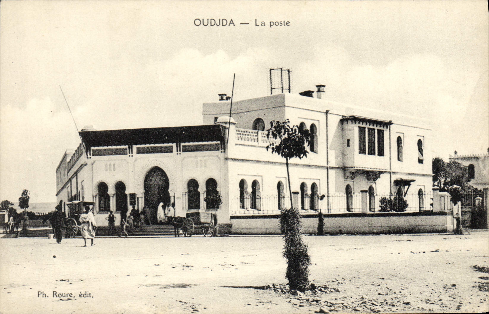 CPA Oudjda La Poste
