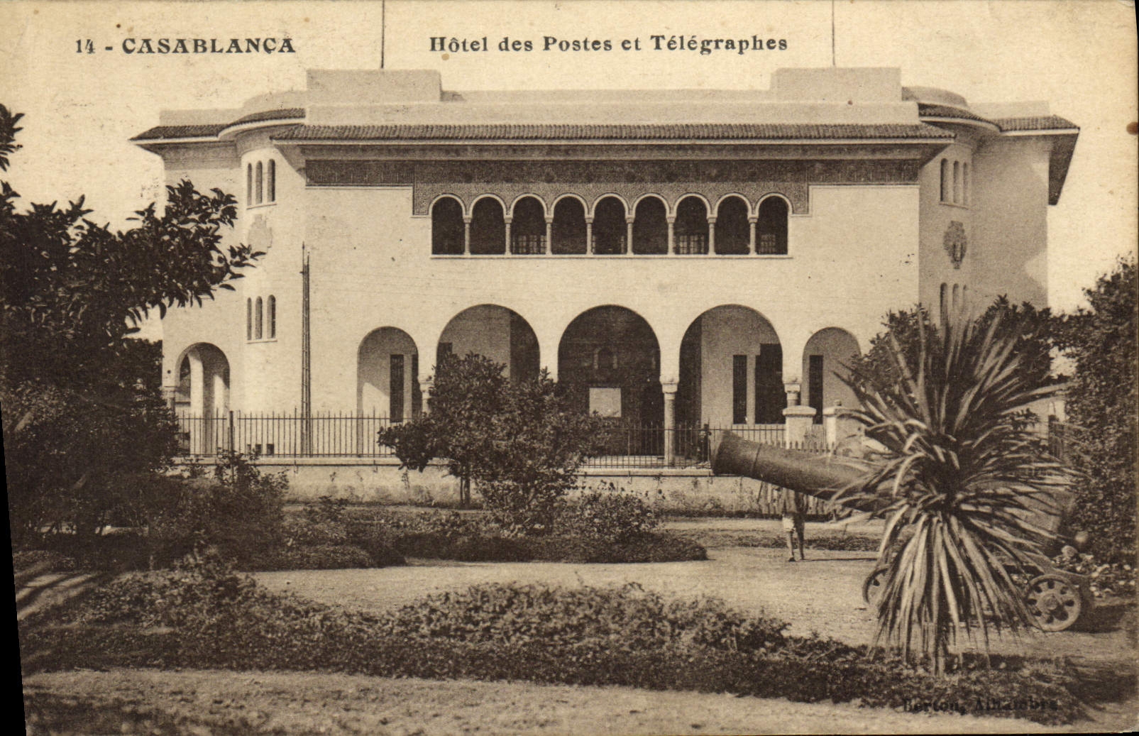 CPA Casablanca Hotel des Postes et Telegraphes