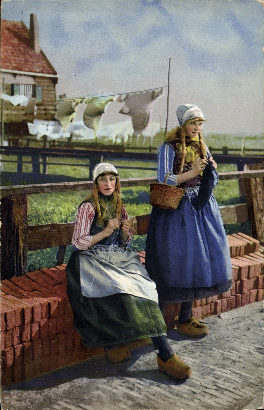 CPA Femmes Pays Bas Folklore