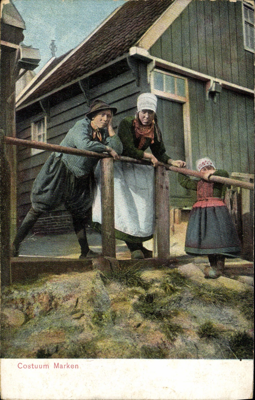 CPA Costuum Marken Folklore