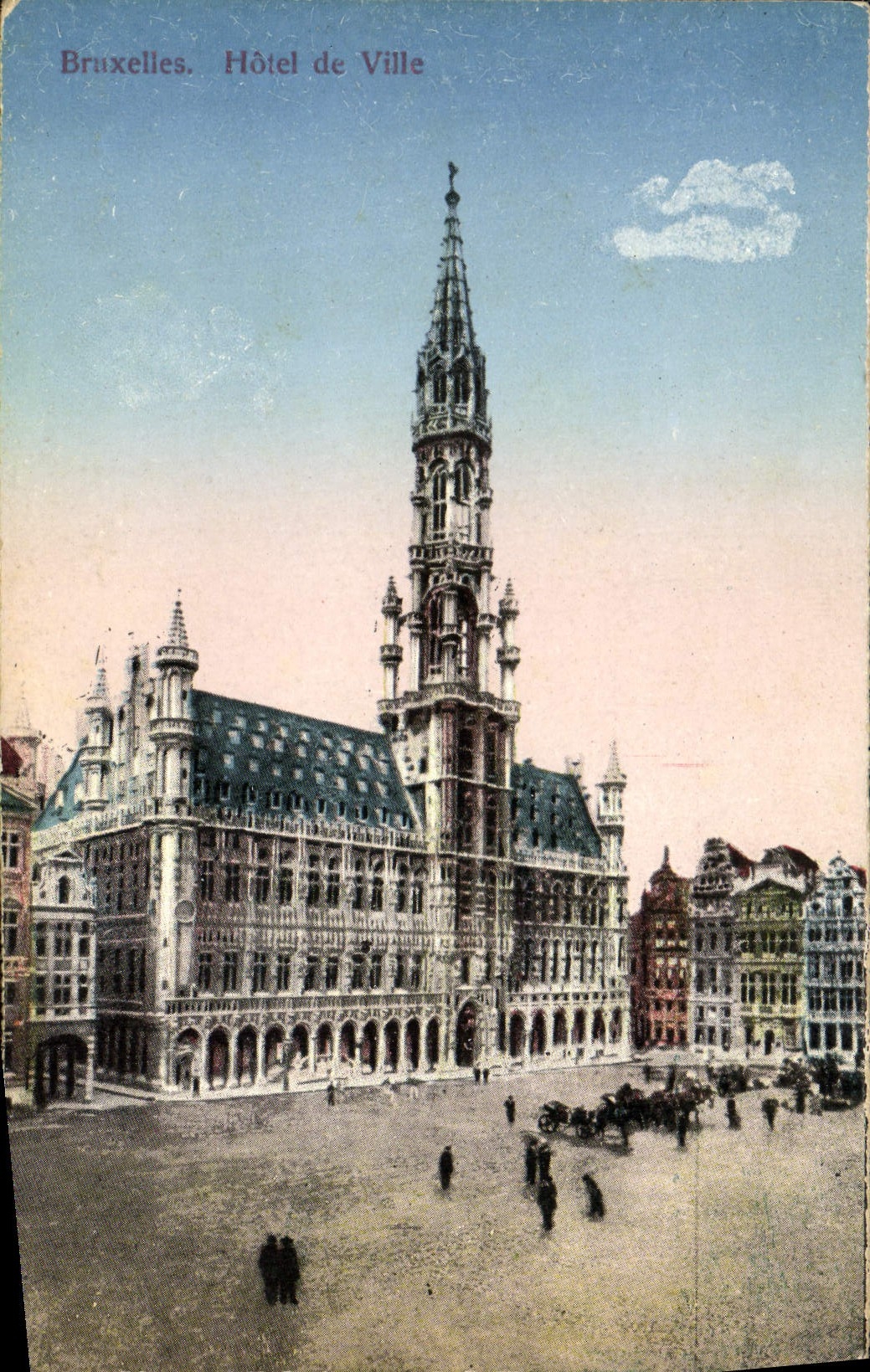 CPA Bruxelles Hotel de Ville