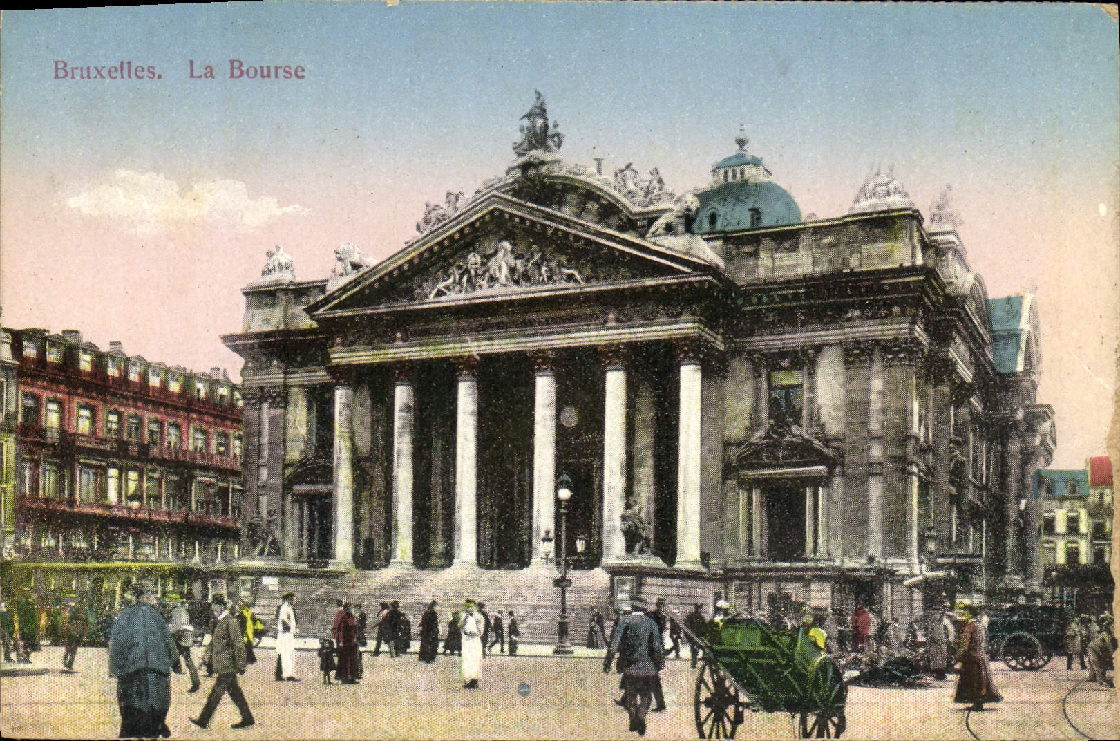 CPA Bruxelles La Bourse