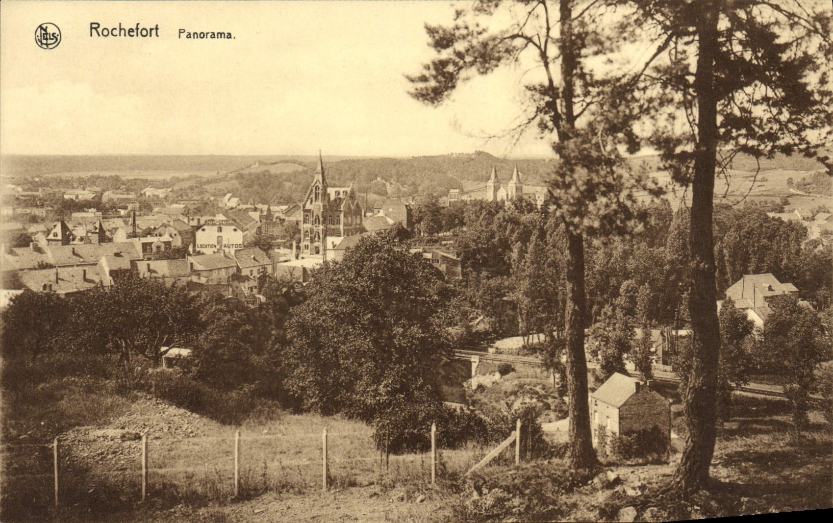VINTAGE POSTCARD Rochefort