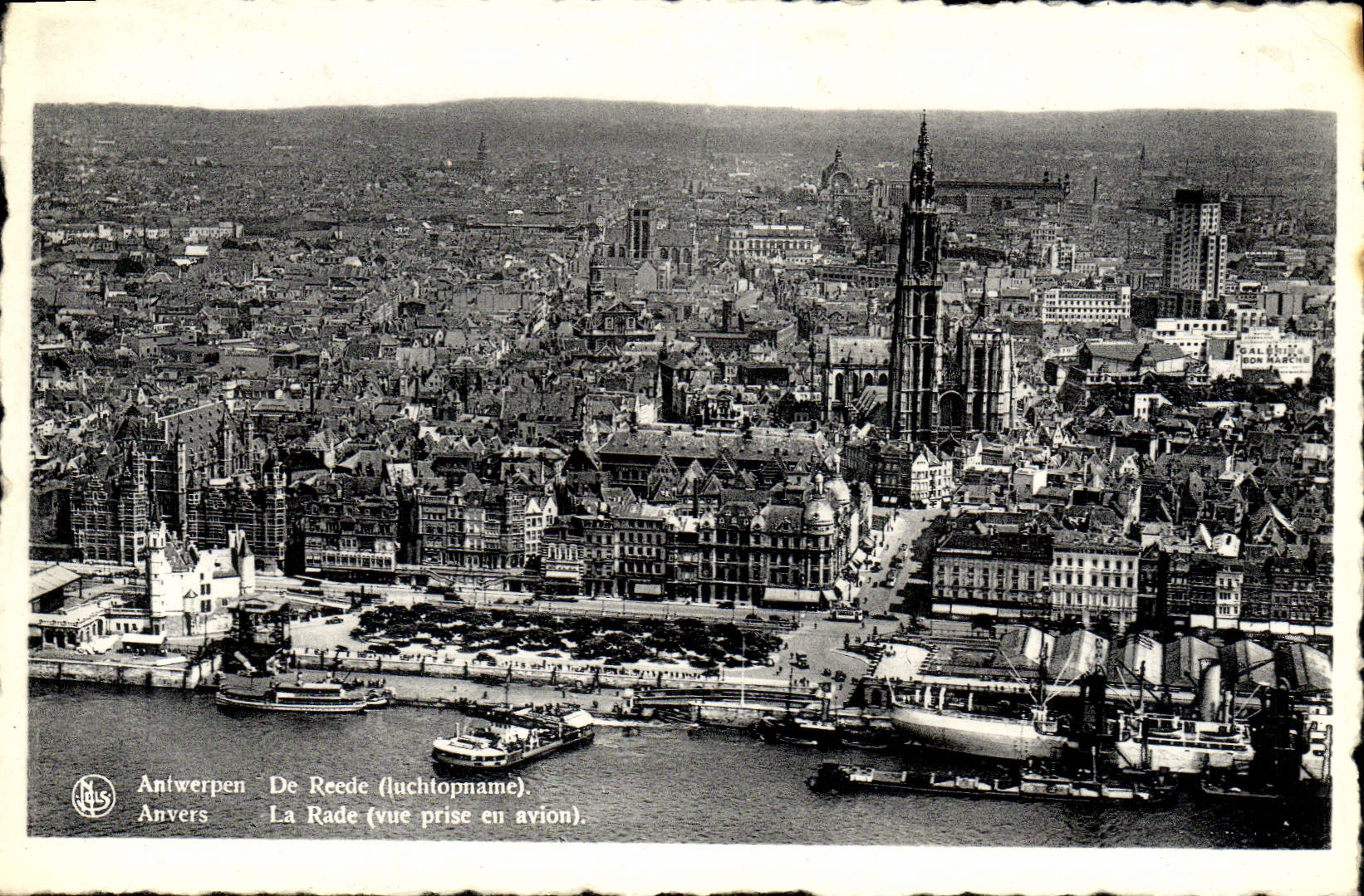 POSTAL Antwerpen De Reede de la VENDIMIA
