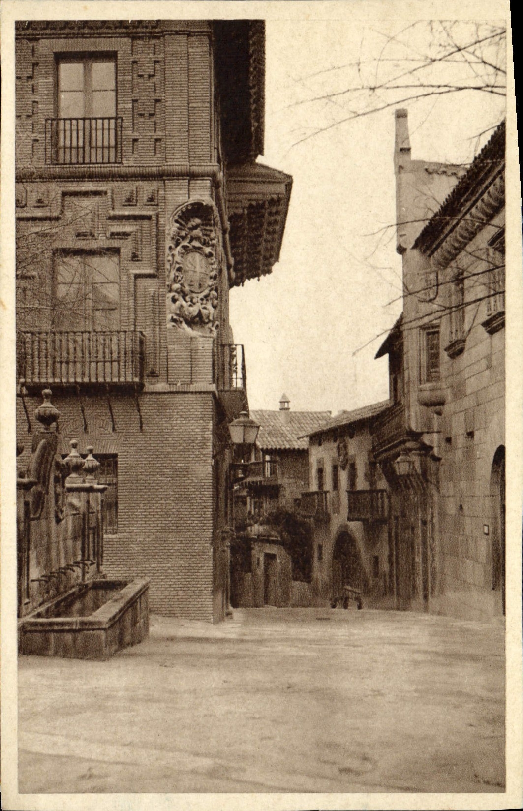 CPA Ruelle ville en Espagne