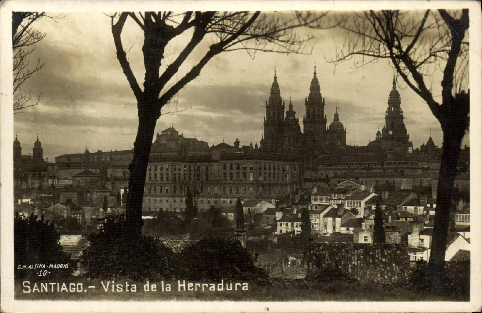 CPA Santiago Vista de la Herradura