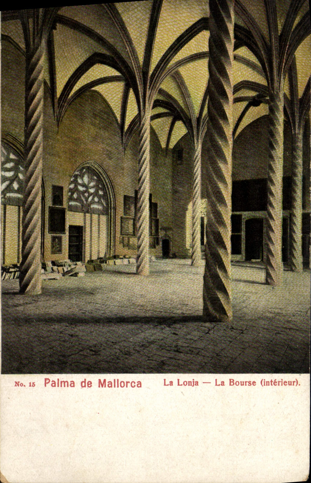 CPA Palma de Mallorca la Lonja La Bourse