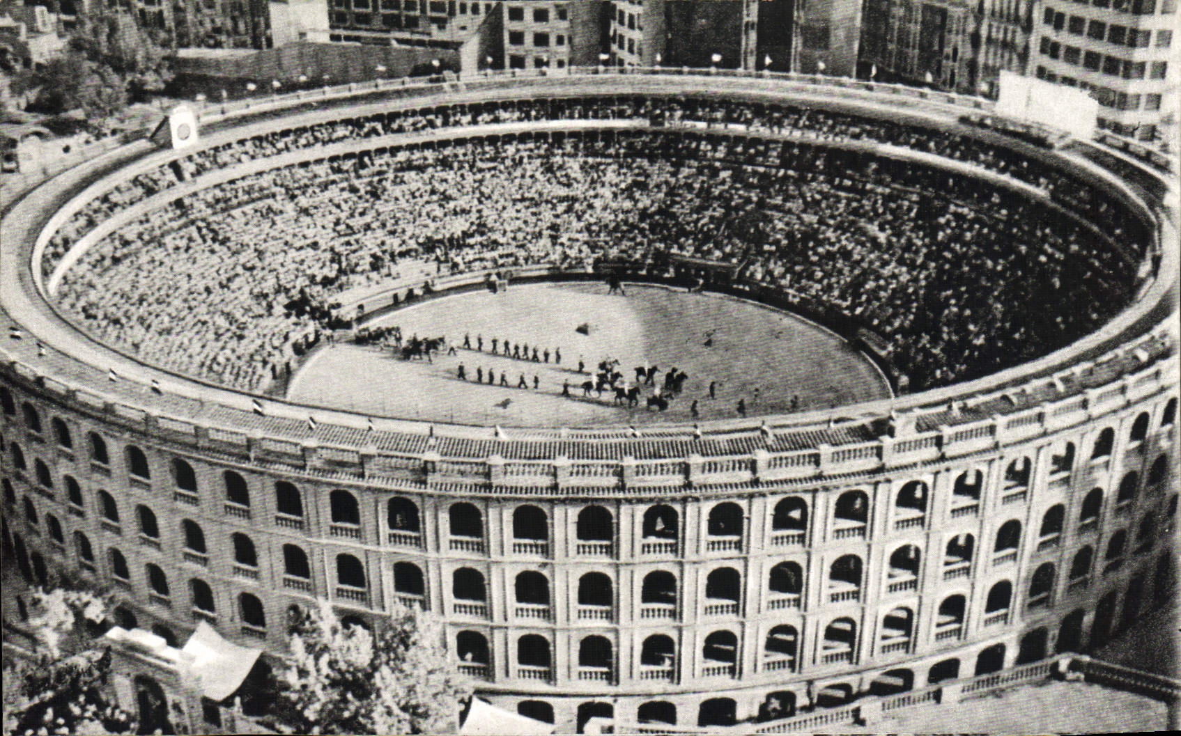 CPA Valencia Plaza del Toro Corrida