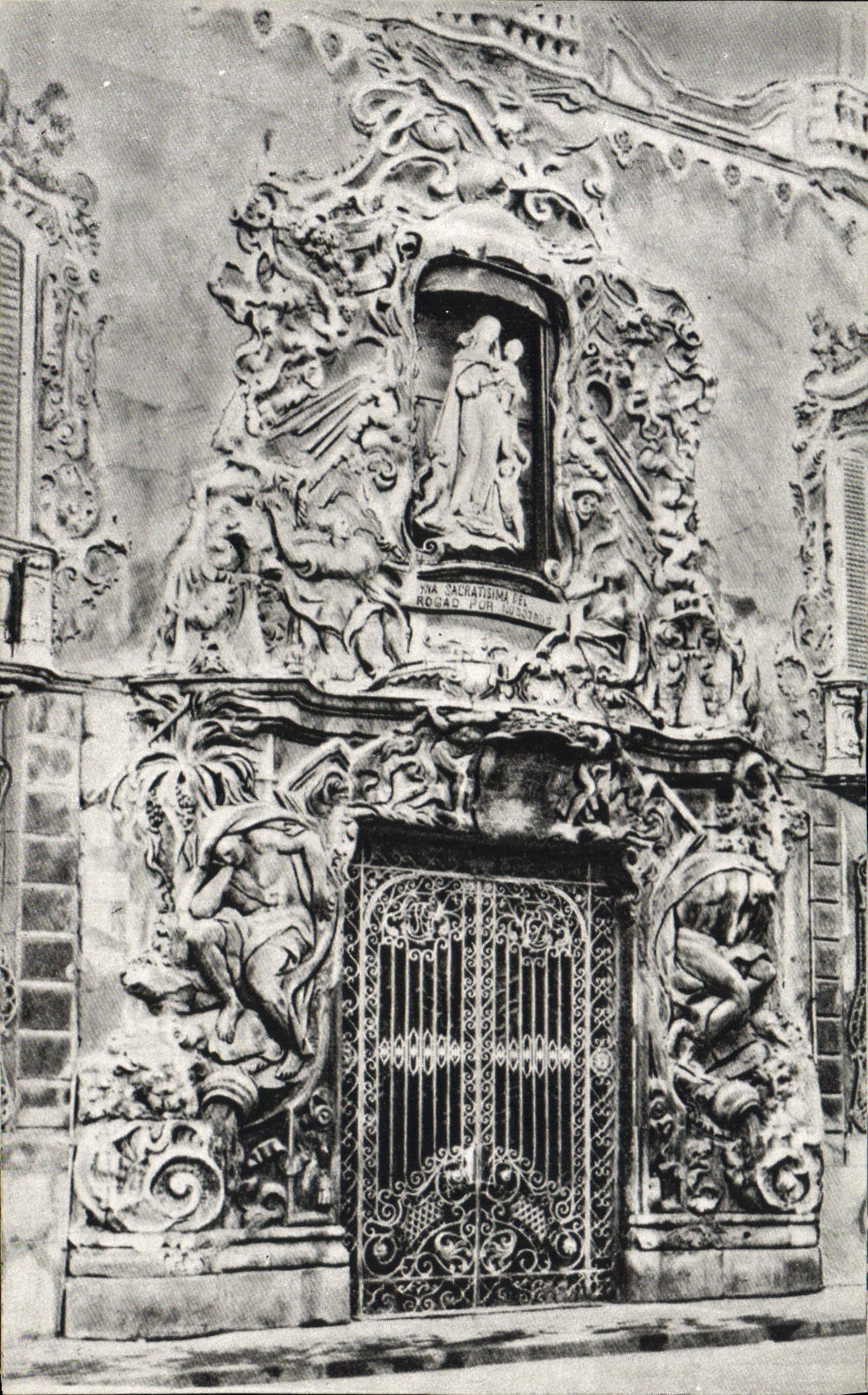 CPA Valencia Fachada del Palacio del Marques de las Dos Aguas