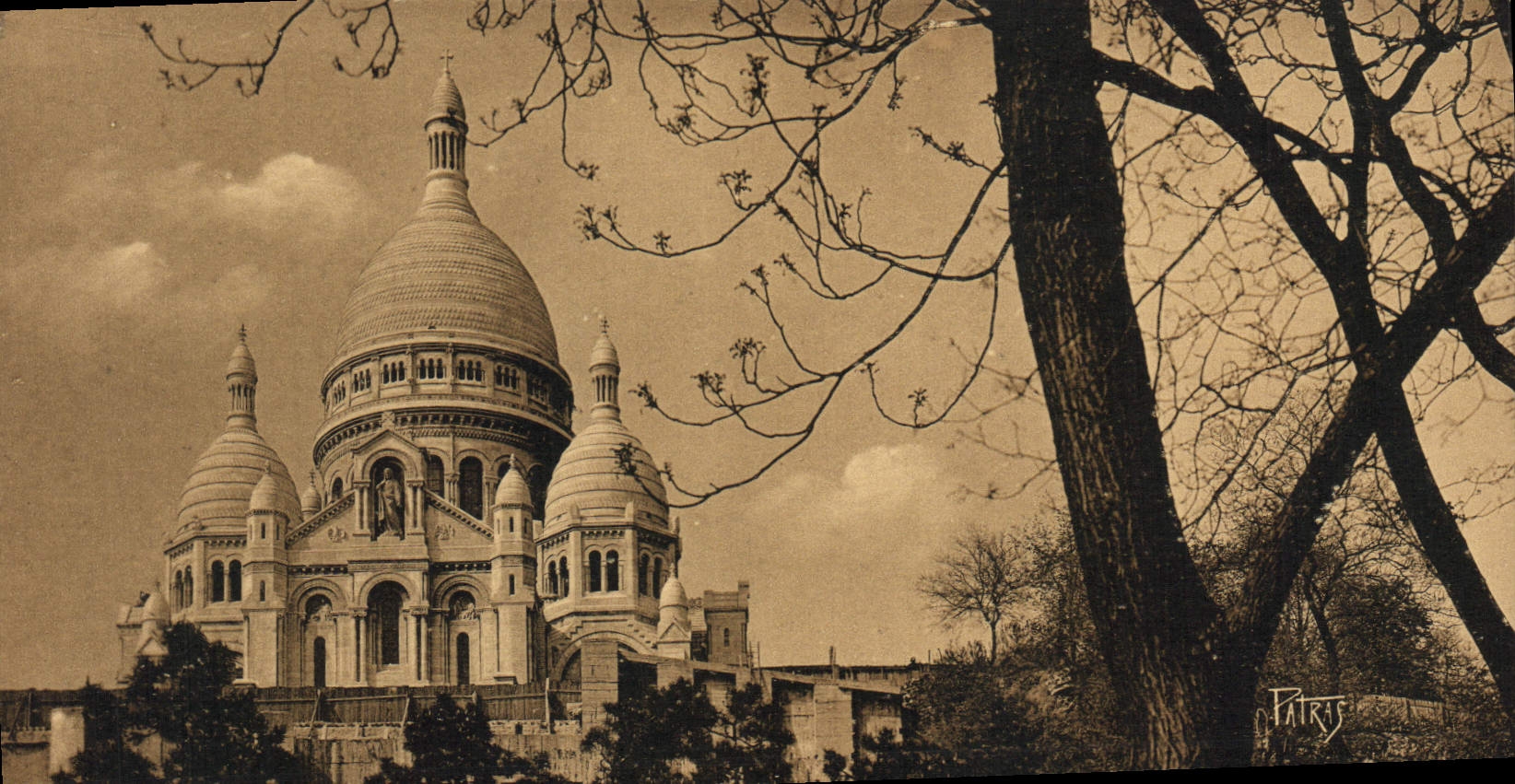 CPA Paris Montmartre Sacre Coeur