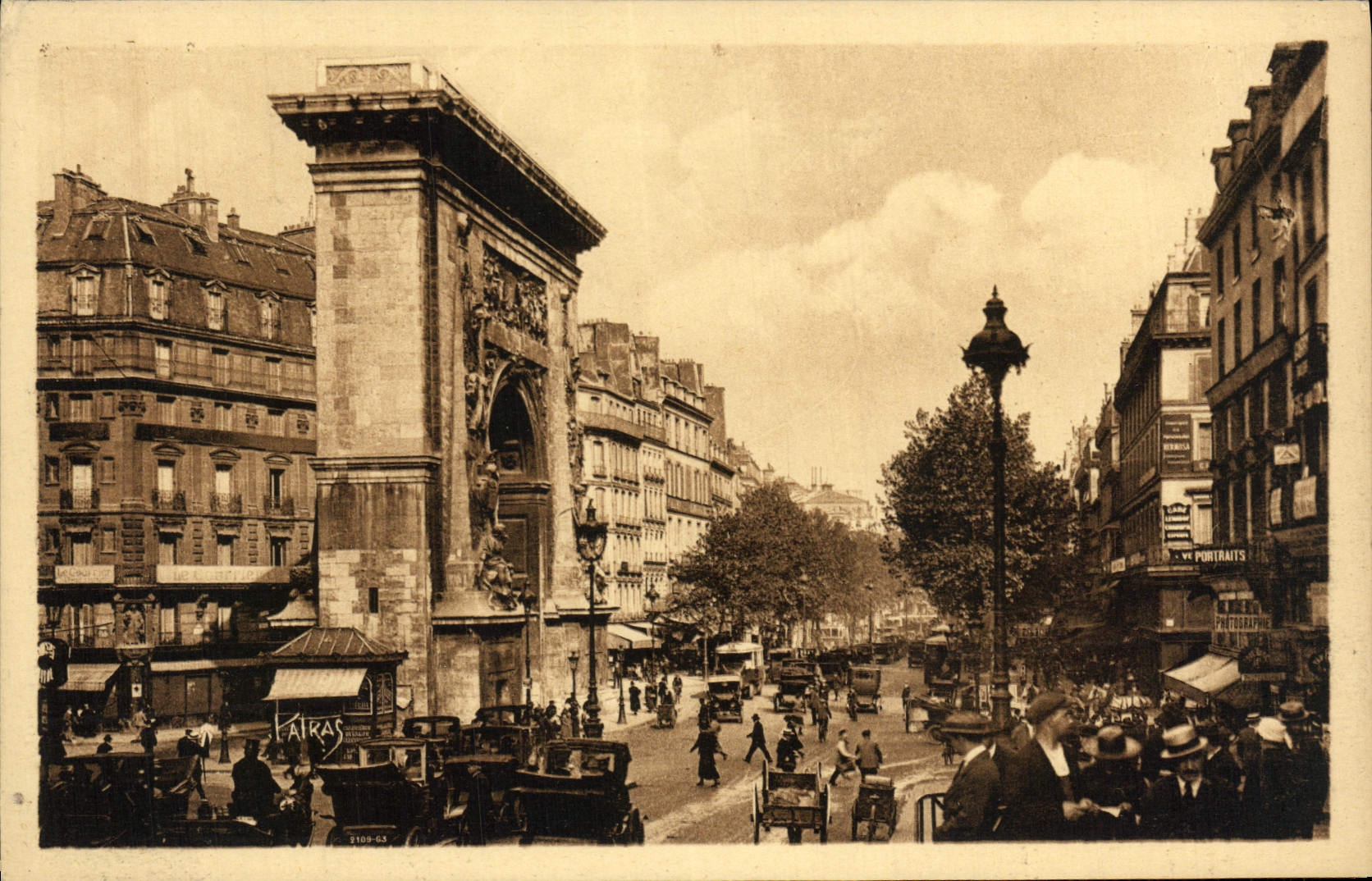 CPA Paris Porte Saint Denis