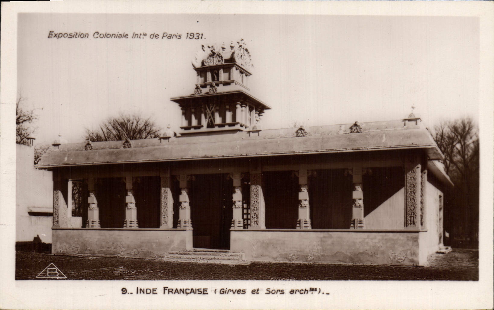 CPA Paris Inde Francaise Exposition coloniale internationale 