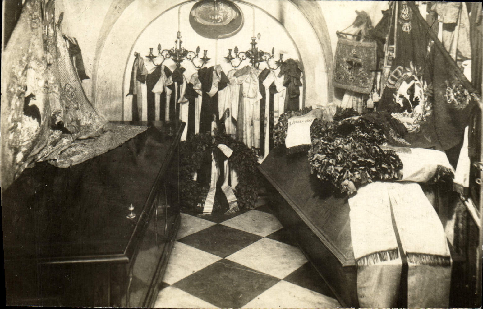 Real photo Tombe of Frederich the large one has Potsdam