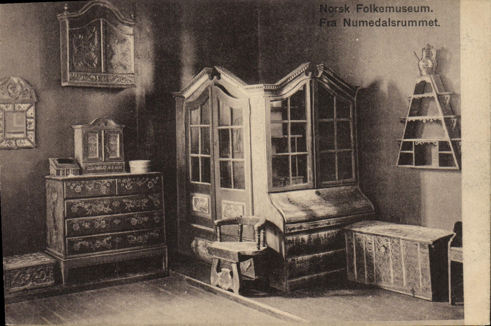 CPA Norsk Folkemuseum Fra Numedalstummet