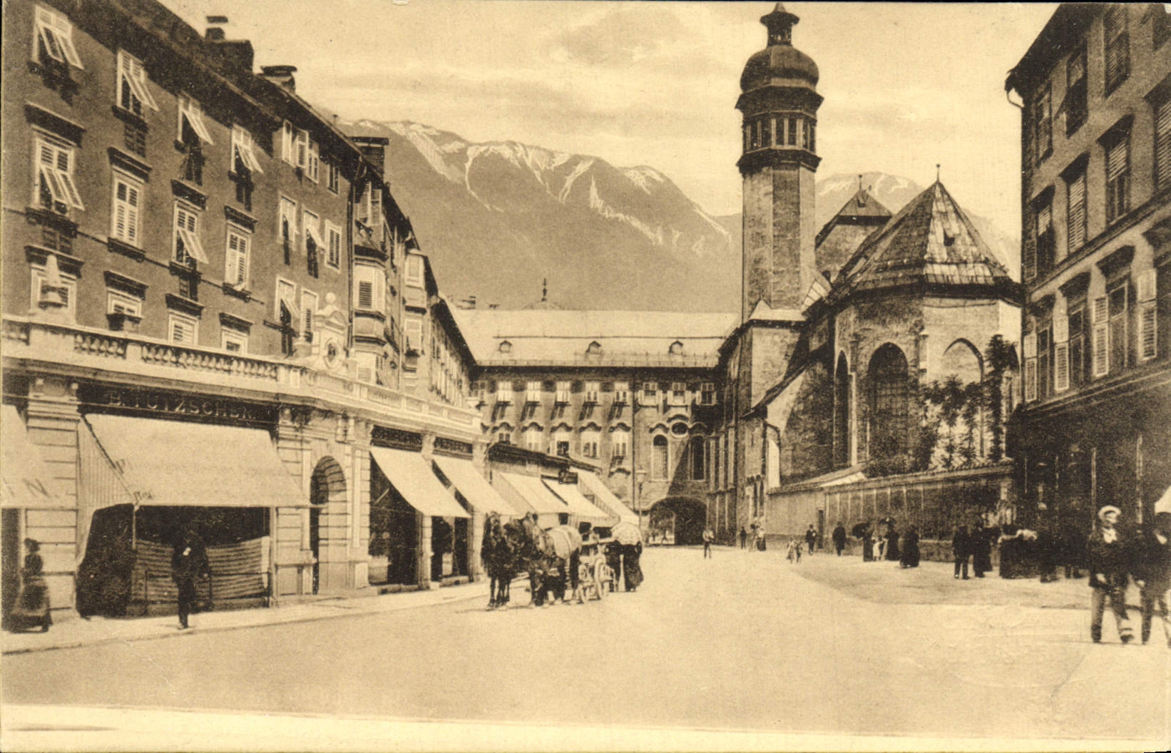 CPA Innsbruck Burggraben