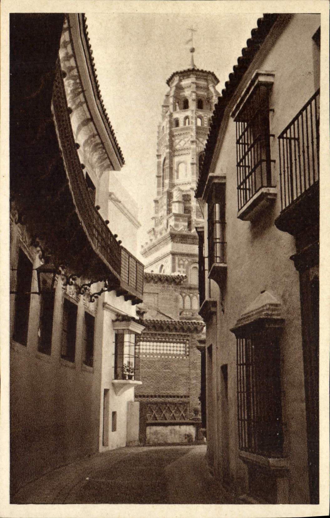 CPA Eglise Ville en Espagne